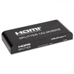 Qoltec HDMI Splitter 1x2 4K HDMI 2.0