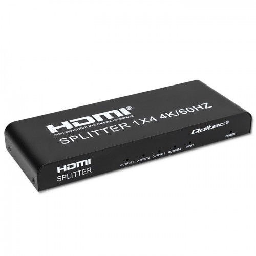 Qoltec HDMI Splitter 1x4 4K HDMI 2.0