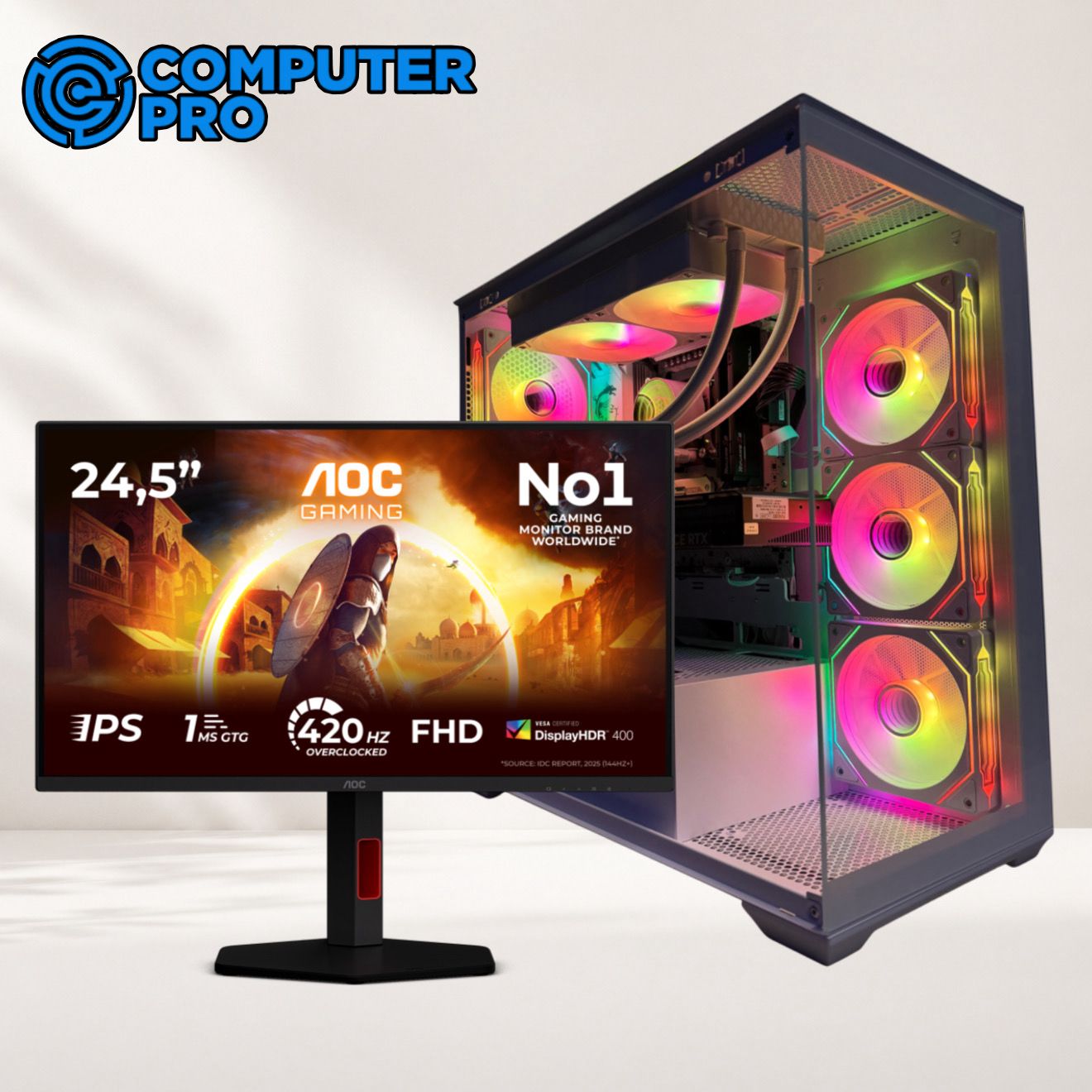 Set Gaming Ryzen 7 7800X3D RTX 5060