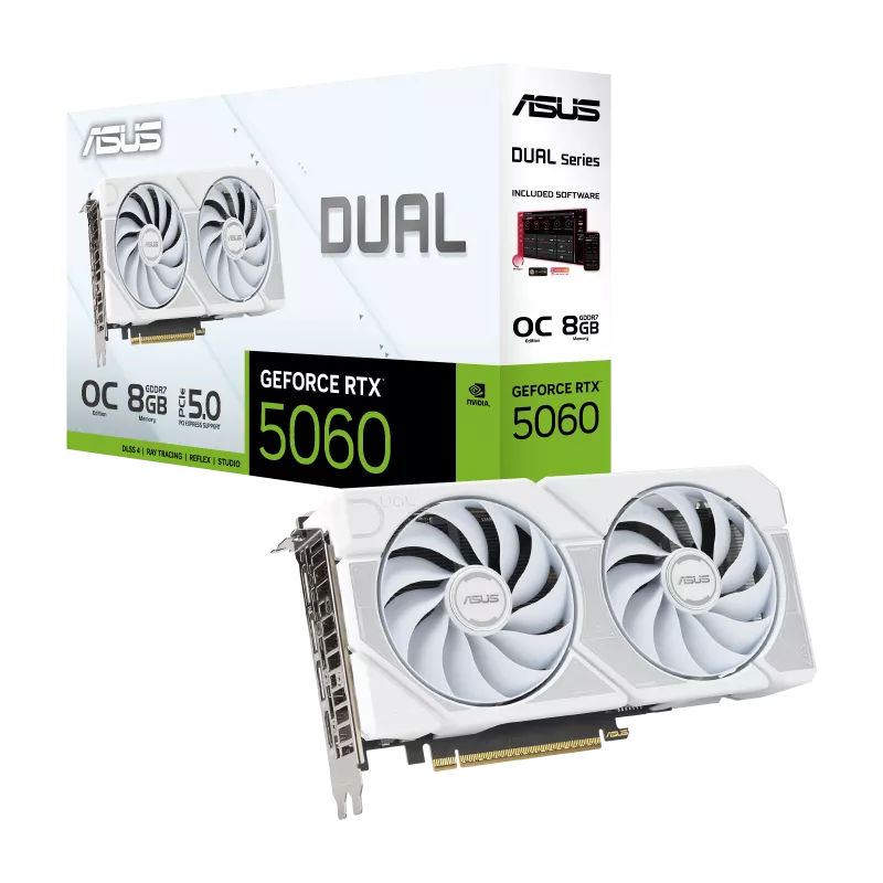 ASUS Dual RTX 5060 White
