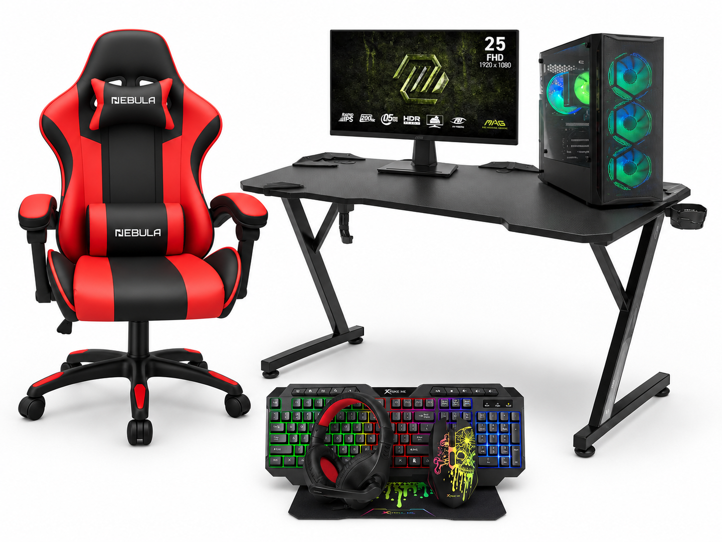 Full Set Gaming Ryzen 5 5500 GTX 1660 Ti