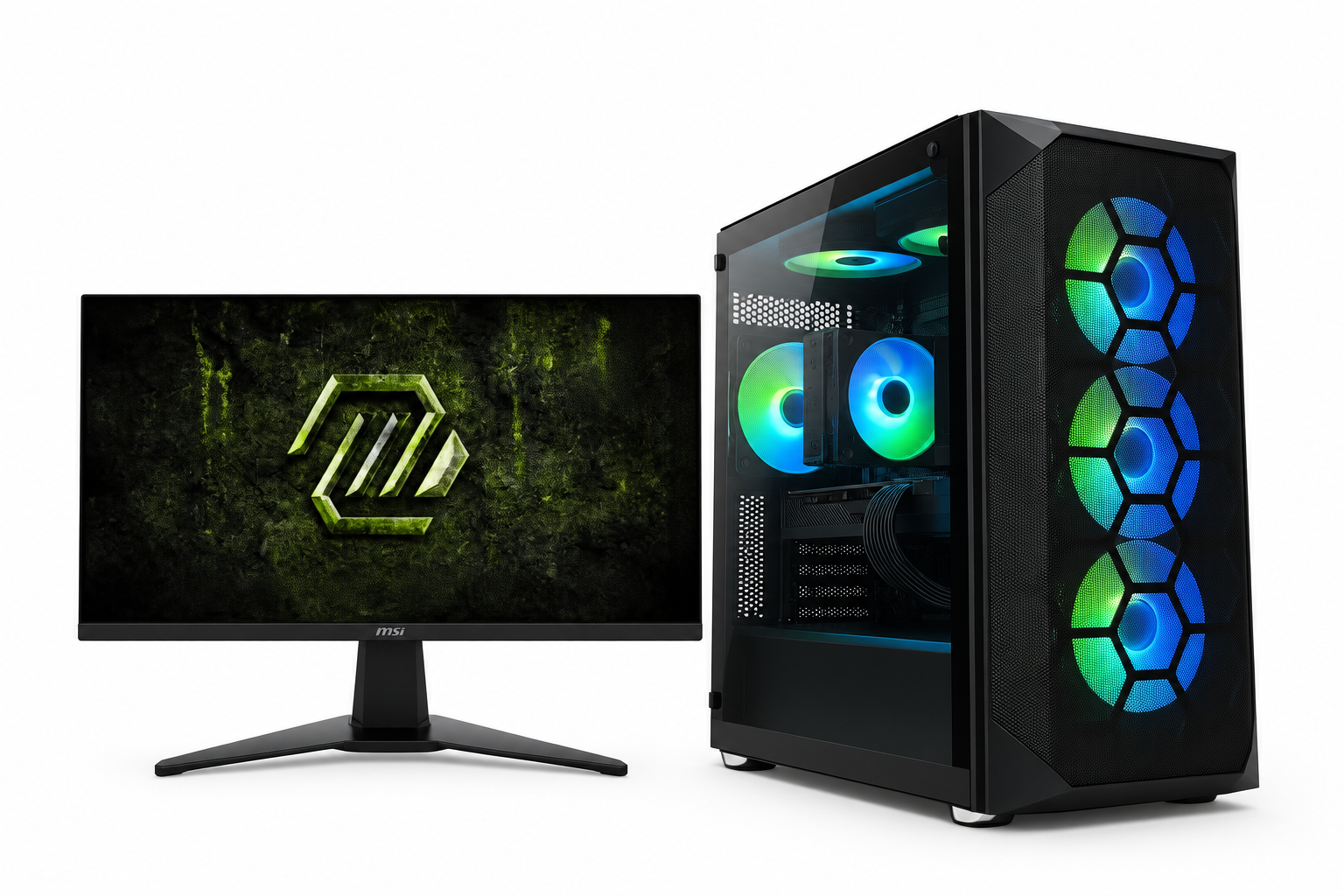Set Gaming i5-12400F RX 5700 XT