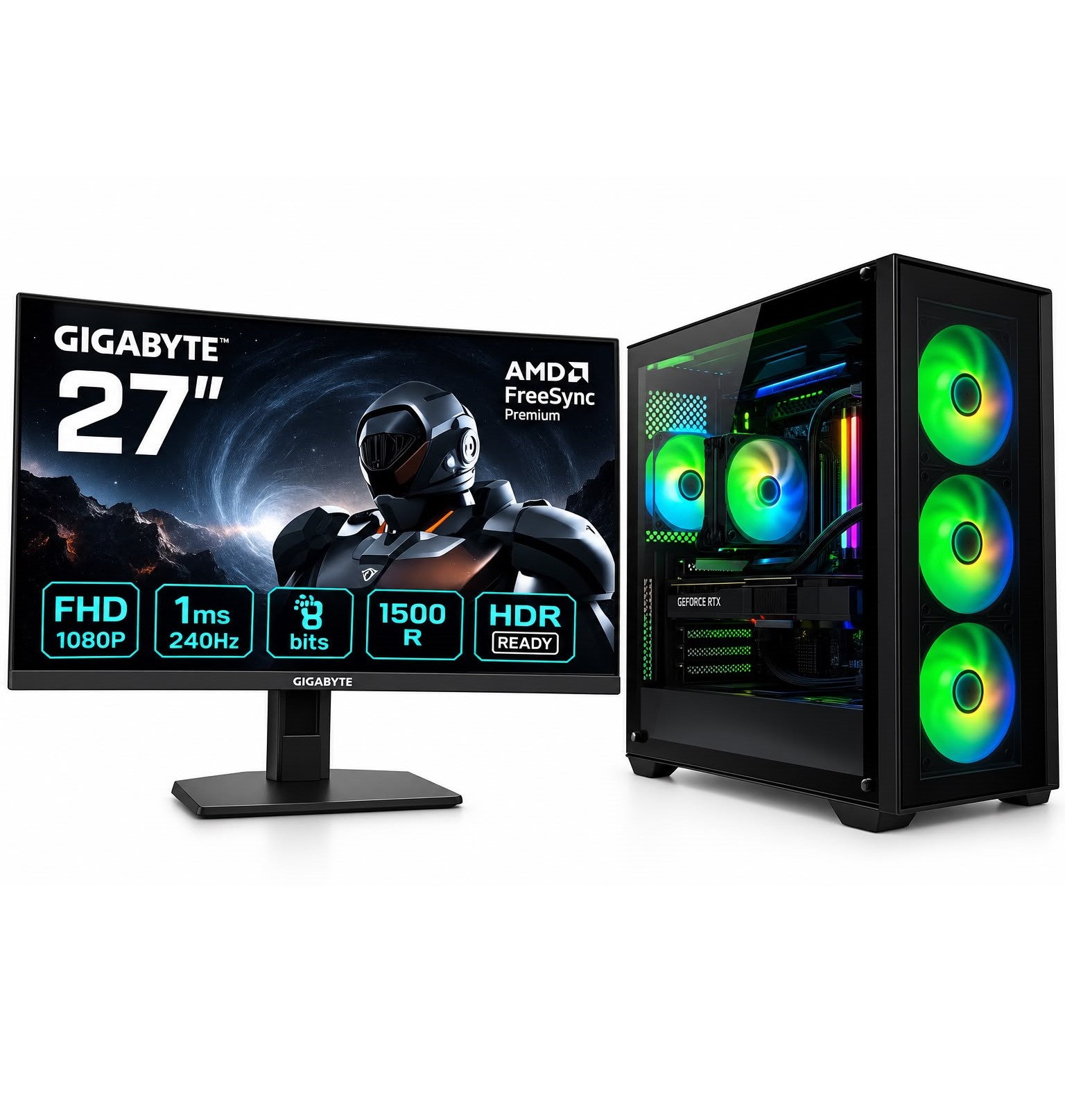 Set Gaming i5-14400F RTX 5060